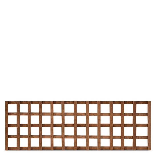 Square Trellis Timber Panel - 6 × 2’ (W)1830 × (H)600mm