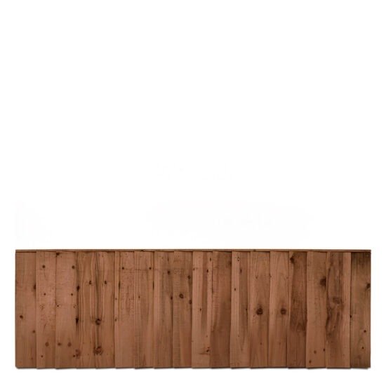 Feather Edge Timber Fence Panel - 6 × 2’ (W)1830 × (H)600mm