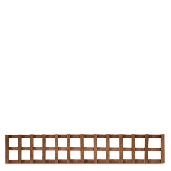 Square Trellis Timber Panel - 6 × 1’ (W)1830 × (H)300mm