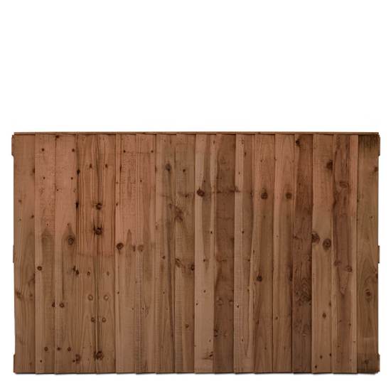 Double Sided Feather Edge Timber Fence Panels - 6 × 4’ (W)1830 × (H)1200mm