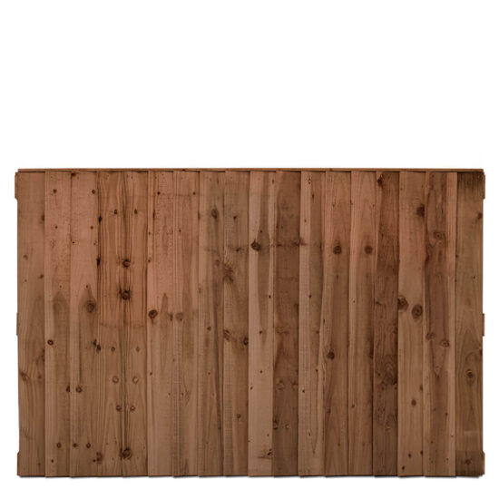 Double Sided Feather Edge Timber Fence Panels - 6 × 4’ (W)1830 × (H)1200mm