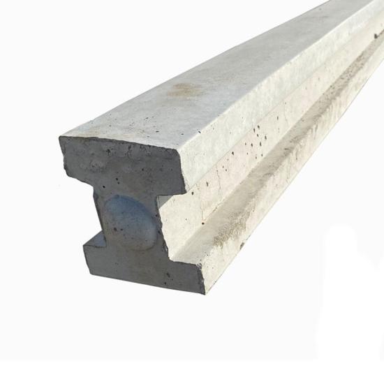 Intermediary Slotted Concrete Post - 10’ (H)3048 × (W)100 × (D)125mm