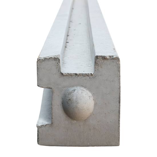 Corner Slotted Concrete Post