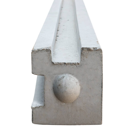 Corner Slotted Concrete Post