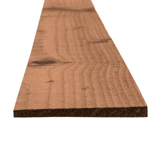Feather Edge Timber Boards - 5’ (L)1500 x (W)125 x (D)22mm