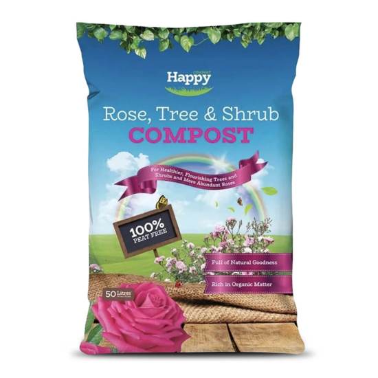 Rose, Tree & Shrub Compost - 50L