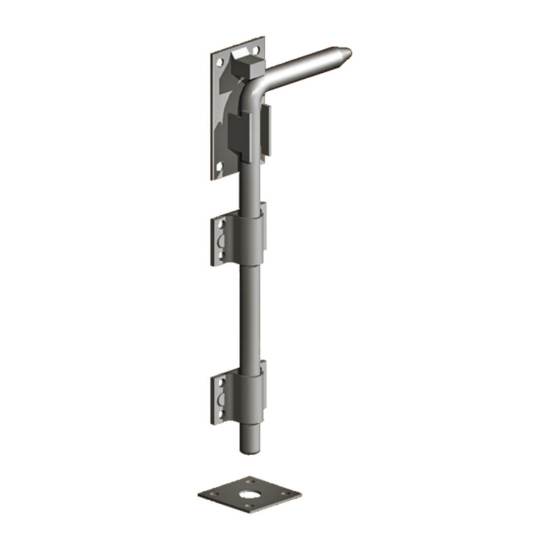 Garage Door Bolt - 18" 450mm Galvanised (GATEMATE®)