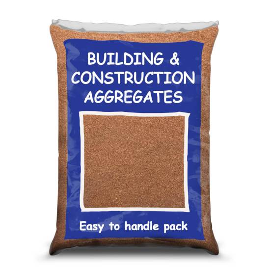 Red Building Sand - 20kg Bag (Weatherproof)