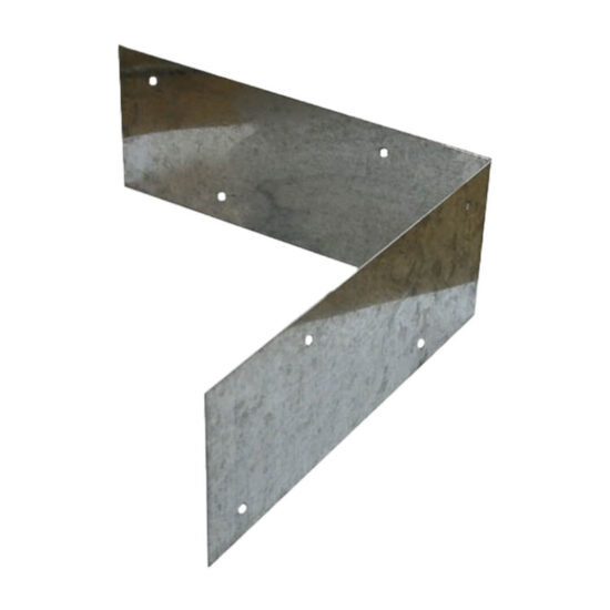 Birdsmouth Galvanised Post Strap
