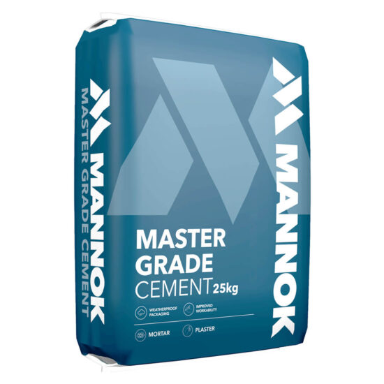 Master Grade Cement (Mannok) - 25kg Bag (Weatherproof)